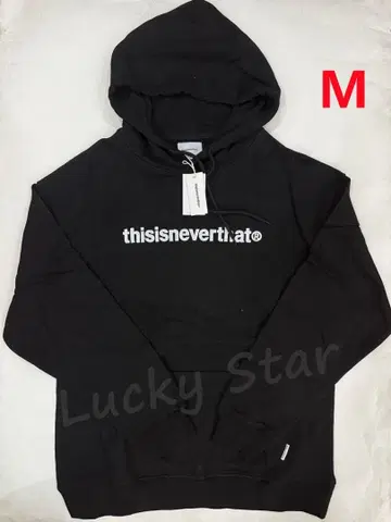 thisisneverthat 블랙 후드티 M
