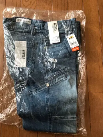 워크맨 데님 스트레치 카고 S 사이즈 작업옷