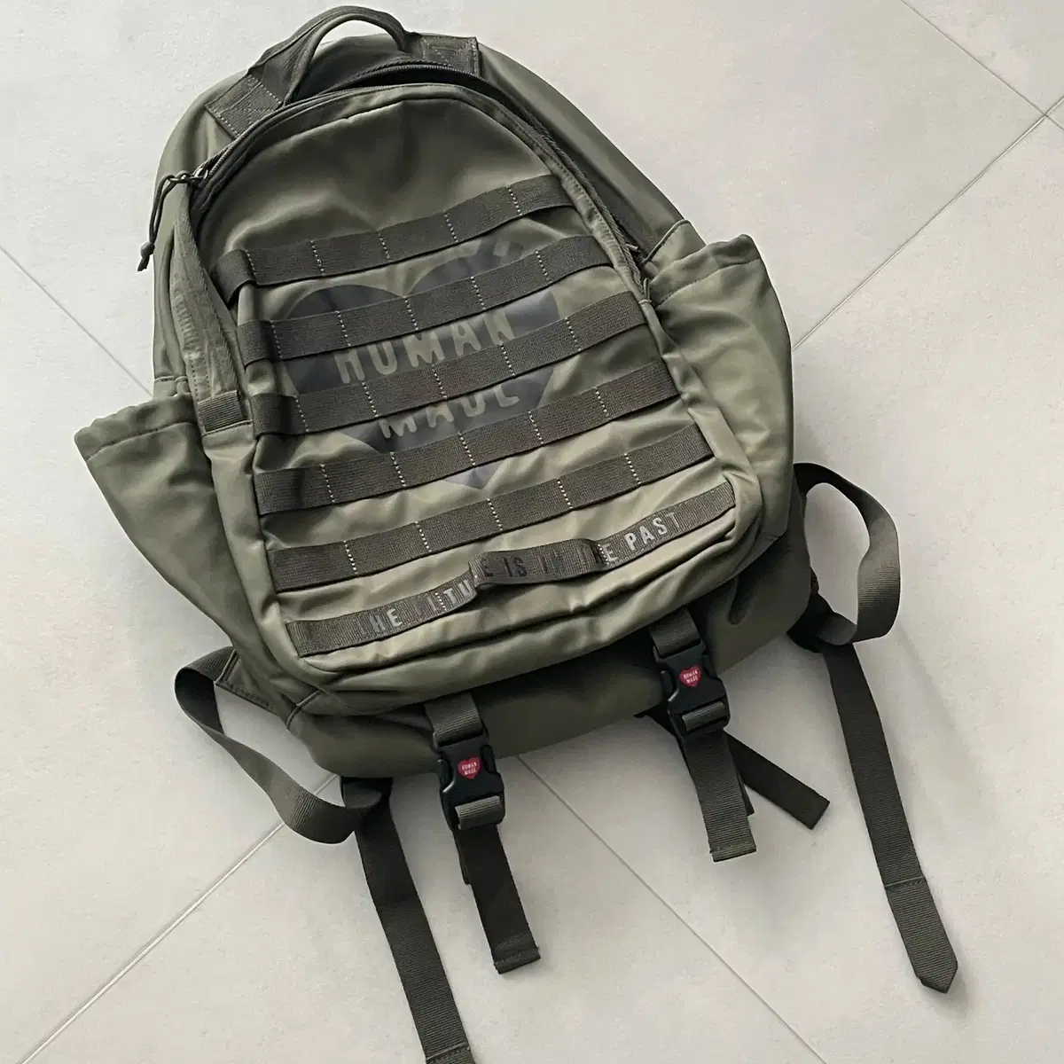 Human Made Military Backpack Olive | Bunjang Global