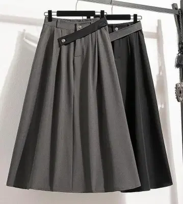 빅 사이즈 여성용 스커트 봄/여름 가을 새상품 yy