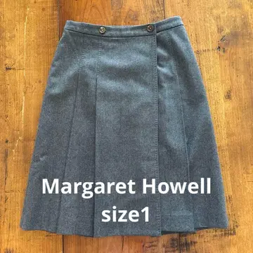 MARGARET HOWELL 마가렛호웰 울 스커트 사이즈 1
