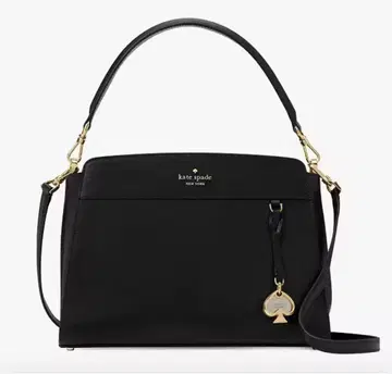 케이트 스페이드 매디슨 미디엄 탑 핸들 새첼 블랙