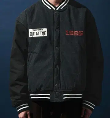 백투더퓨처 바시티 자켓 niko and -