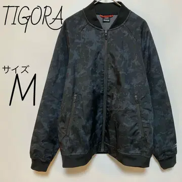티고라 TIGORA 블루종 사이즈M 카모플라쥬 자켓