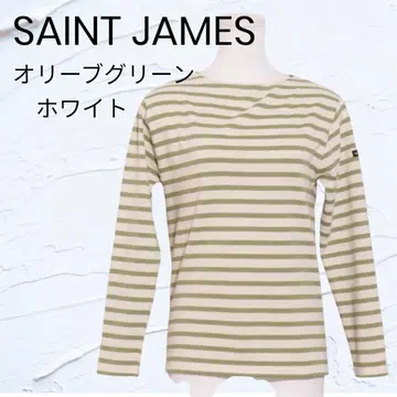 SAINT JAMES 보트넥 보더 상의 프랑스제 새상품급