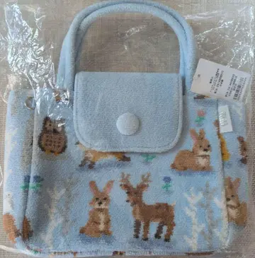 [ 새상품 ] FEILER 페일러 윈터 애니멀즈 백 페일 블루