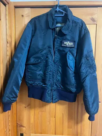 90s USA 알파 CWU-45/P 충전솜 네이비 MA-1 기무라 타쿠야