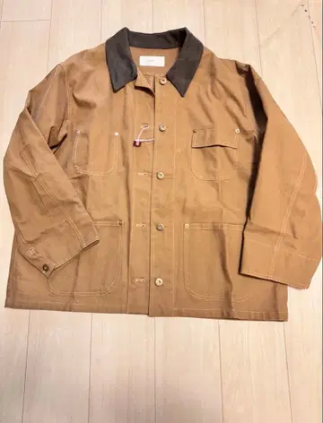 브라운 코튼 자켓