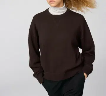 스무스 코튼 크루넥 스웨터