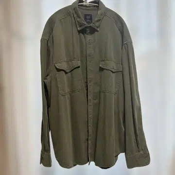 GAP 남성용 오버 사이즈 셔츠 자켓 L 사이즈