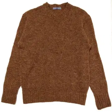 새상품급 45R 크루넥 니트 브라운 스웨터 4 XL 루즈핏