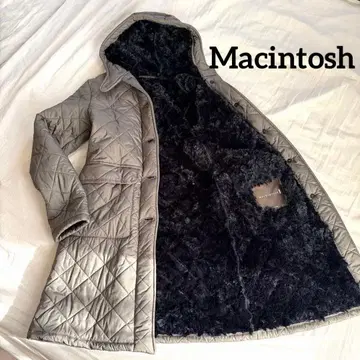 새상품급 매킨토시 보아 퀼팅 코트 사이즈 M 36