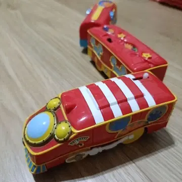 DISNEY 프라레일 [ 파손 있음 ] 미키 3량 편성 말하는 기차