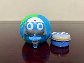 개구리 중사 케로로 도롱이 저금통 피규어