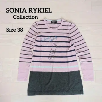 소니아 리키엘 [세탁 가능] 코튼 캐시미어 튜닉 긴팔 니트 38