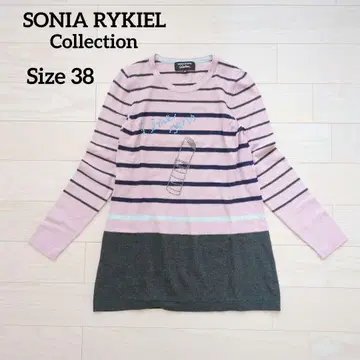 소니아 리키엘 [세탁 가능] 코튼 캐시미어 튜닉 긴팔 니트 38