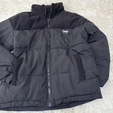 JEEP SPIRIT 코듀로이 절개 다운 자켓