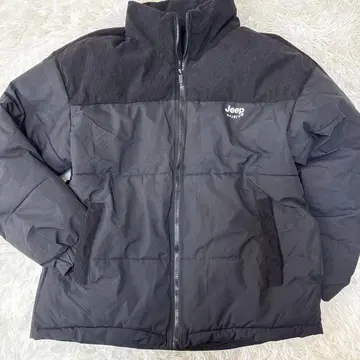 JEEP SPIRIT 코듀로이 절개 다운 자켓