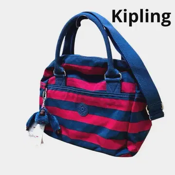 [ 새상품 ] Kipling 키플링 2way 숄더백 스트라이프