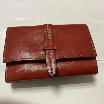 다코타 브라운 가죽 3단 폴더형 지갑 중고