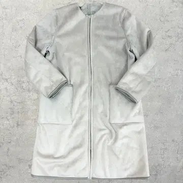 BEAMS HEART 리버서블 페이크 무스탕 코트 S