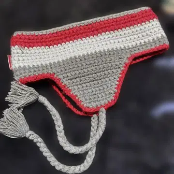 BURTON 헤어밴드 플랩 Earflap 비니 땋은 머리