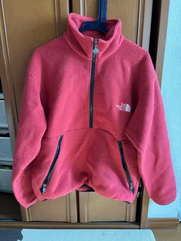 THE NORTH FACE 플리스 자켓 M 레드