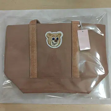 페이러 와펜 토트백 미사용 새상품 올드 테디 베이지