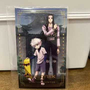 HUNTER x HUNTER 애니카페 혜택 카드 키루아 이르미