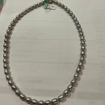 에그형 담수 목걸이