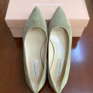 파비오 루스코니 플랫슈즈 펌프스 38.5