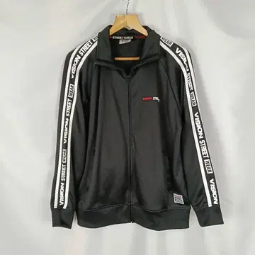 VISION STREET WEAR 트랙 자켓 테이프 로고 B3875