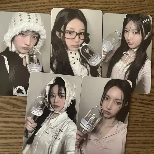 아일릿 응원봉 포카 일괄