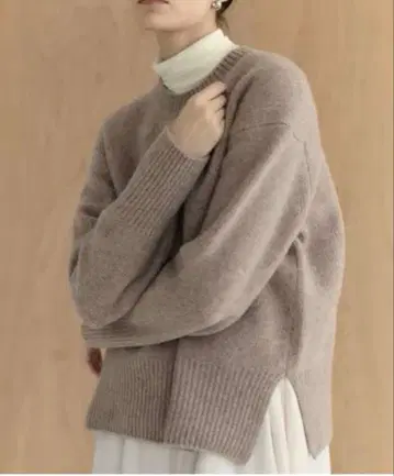 YONFA 램스울 크루넥 풀오버