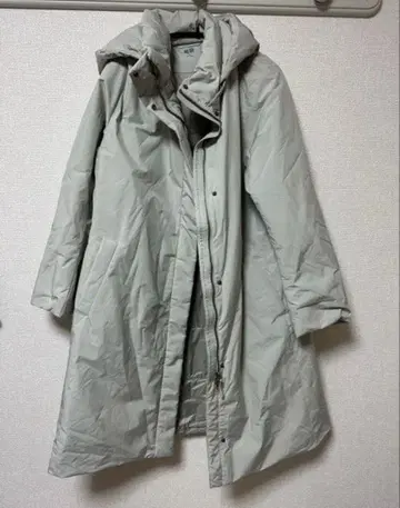 새상품급 UNIQLO 하이브리드 다운 코트