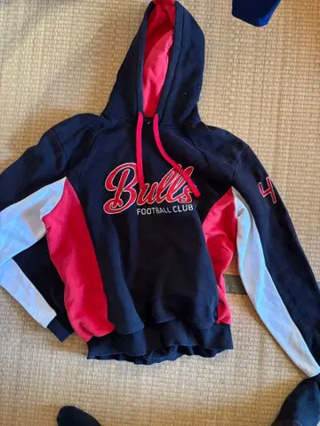 Bulls 후드 부착 후드티 XL 사이즈 구제 의류