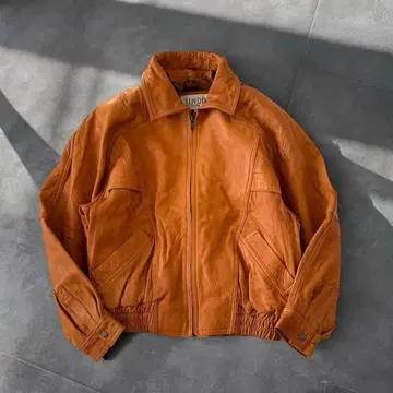 빈티지 A-2 양가죽 플라이트 재킷