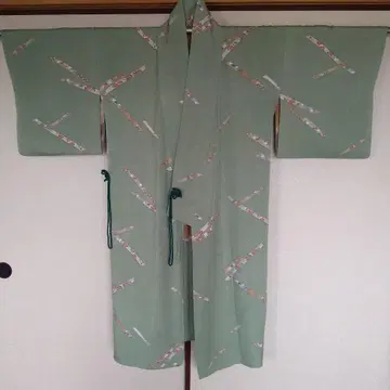 도중기 유젠풍 디자인 워셔블 기모노 화학 섬유