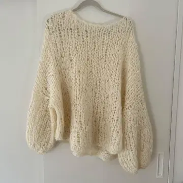 PLAGE HAND KNIT 점보 니트