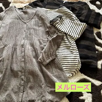 멜로즈 [3세트] 따뜻한 티셔츠/튜닉