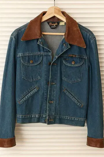 레어 Wrangler 데님 자켓