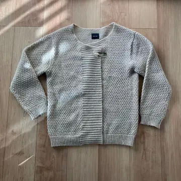 etrenne 베이지 니트 가디건 M