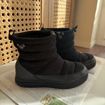 록시 ROXY 스노우 부츠 여성용 블랙 23cm