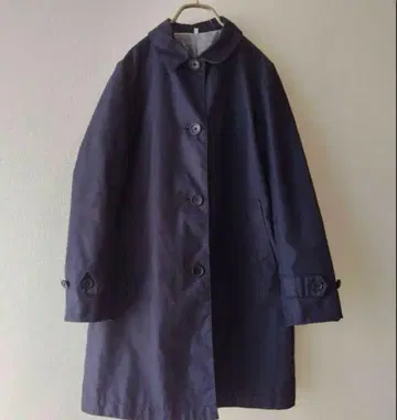 [미사용 새상품] 무인양품 스텐카라 코트 네이비 L