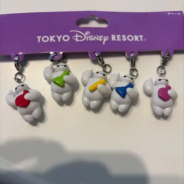 도쿄 디즈니 리조트 베이맥스 키링 5개 세트