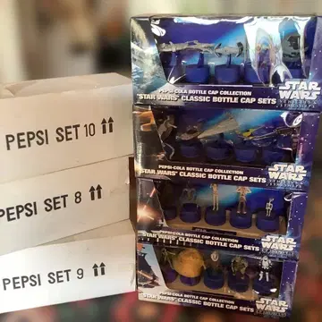 펩시 스타워즈 병뚜껑 세트 8, 9, 10