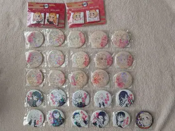 귀멸의 칼날 올스타 캔뱃지 이어지는 스퀘어 캔뱃지