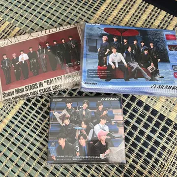 SnowMan 음고지신 3가지 형태 DVD 포함 완전 미개봉 새상품
