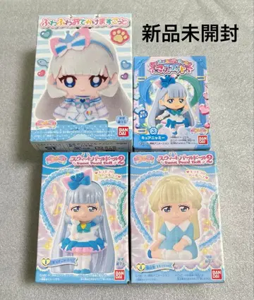 원더풀 프리큐어 큐어냐미 네코야시키 유키 마스코트 세트