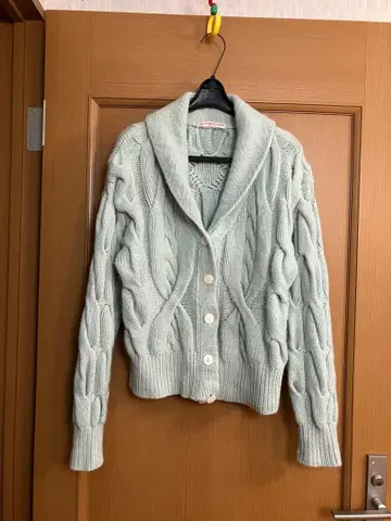 캐시미어 두꺼운 원단 가디건